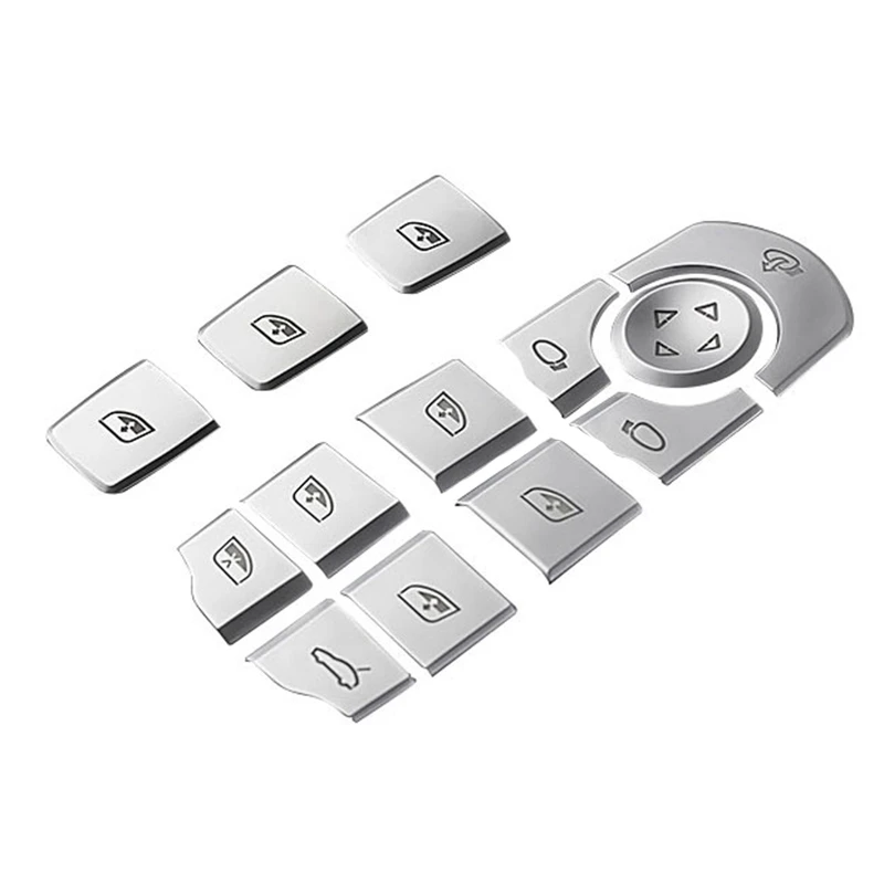 Car Window Lifter Buttons Sequins Decoration Trim Chrome Interior Cover for Porsche- Panamera Cayenne Macan Accessory
Car Window Lifter Buttons Sequins Decoration Trim Chrome Interior Cover for Porsche- Panamera Cayenne Macan Accessory