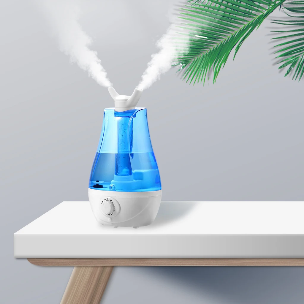 Cool Mist Humidifier Auto-Shut Off 360° Rotation Nozzle Ultrasonic for Bathroom Whole House Large Room Office 
Cool Mist Humidifier Auto-Shut Off 360° Rotation Nozzle Ultrasonic for Bathroom Whole House Large Room Office