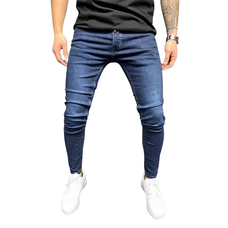 Mens Pants High Waist Zipper Stretch Jeans Casual Slim Fit Trousers Male Plus Size Pencil Pants Denim Skinny Jeans for Men
Mens Pants High Waist Zipper Stretch Jeans Casual Slim Fit Trousers Male Plus Size Pencil Pants Denim Skinny Jeans for Men