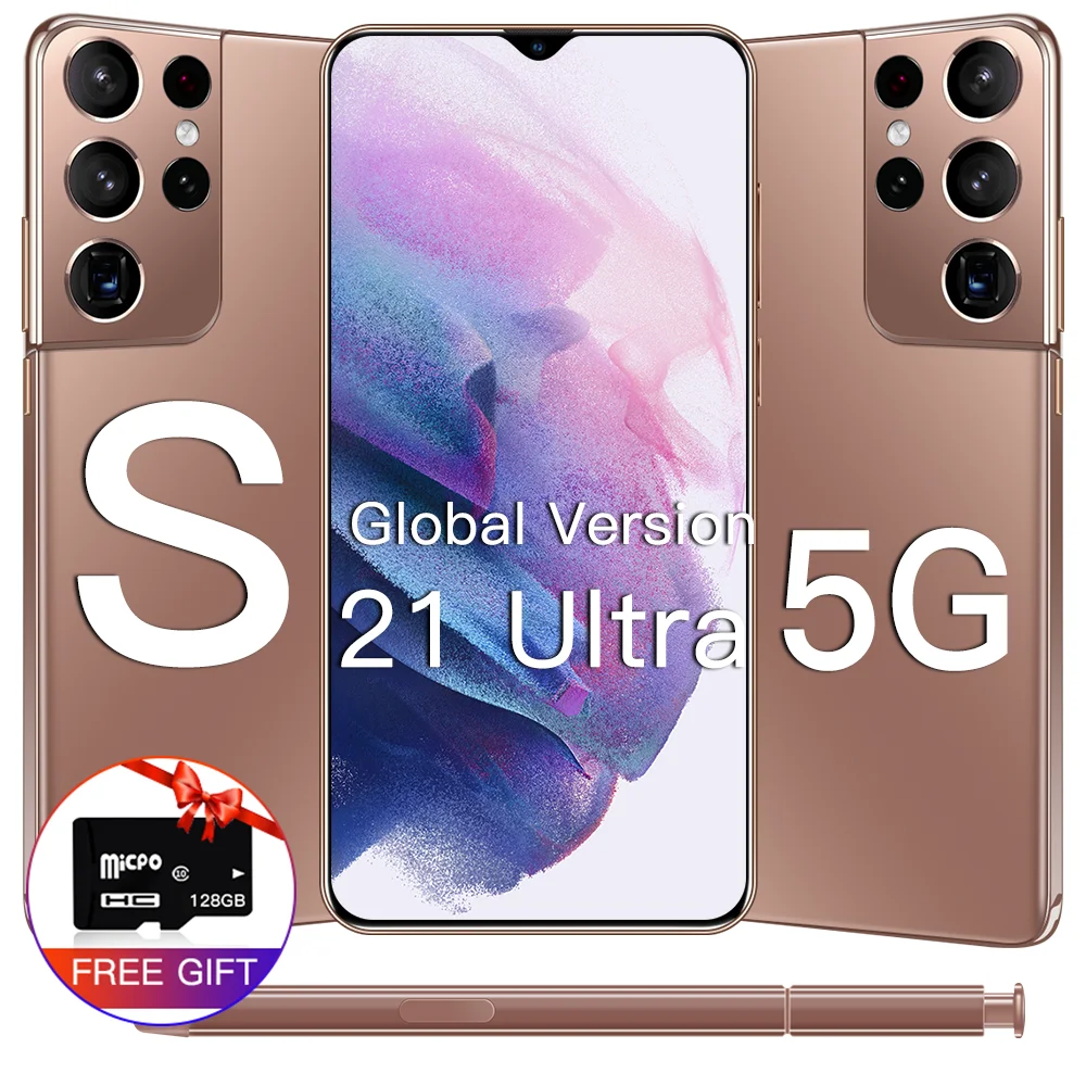 Galay S21+Ultra Smartphone 7.2 HDinch 12GB+512GB 5800mAh Global Version 4G/5G Android10.0 Mobile phone Celulares Cellphone Gift
Galay S21+Ultra Smartphone 7.2 HDinch 12GB+512GB 5800mAh Global Version 4G/5G Android10.0 Mobile phone Celulares Cellphone Gift