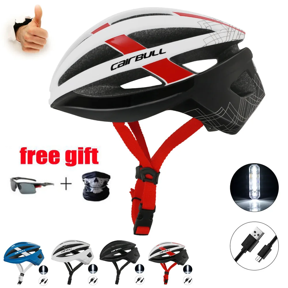 

CAIRBULL Ultralight Racing Cycling Helmet Mountain Road Bike Helmet with Casco Ciclismo Integrally-Molded MTB Bicycle Helmet