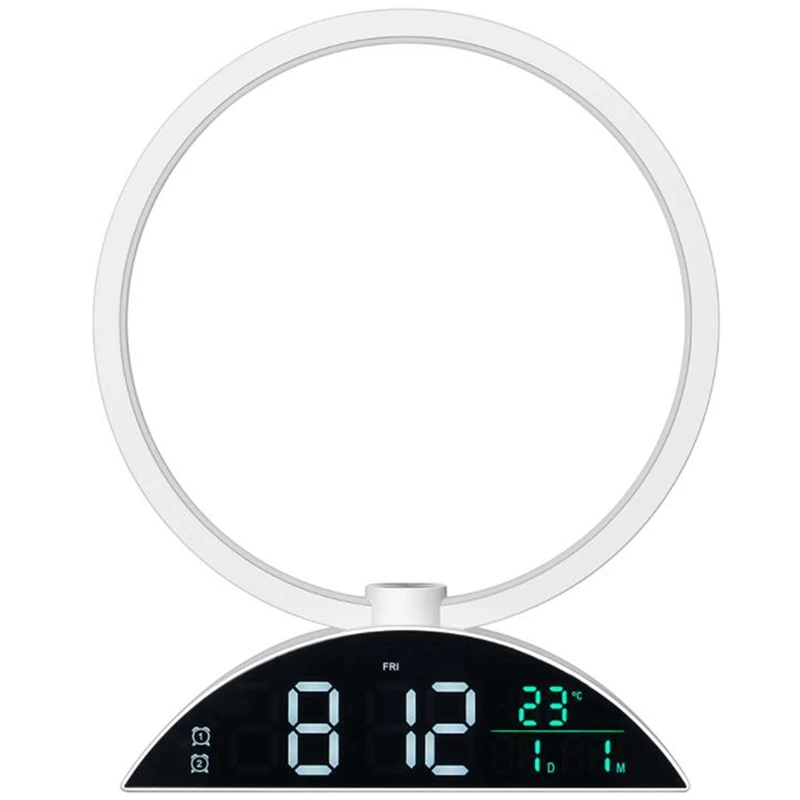 Night Light Alarm Clock for Bedroom,Dimmable Bedside Lamp, Press Control Table Light, for Deep Sleepers Kids Home Office
Night Light Alarm Clock for Bedroom,Dimmable Bedside Lamp, Press Control Table Light, for Deep Sleepers Kids Home Office