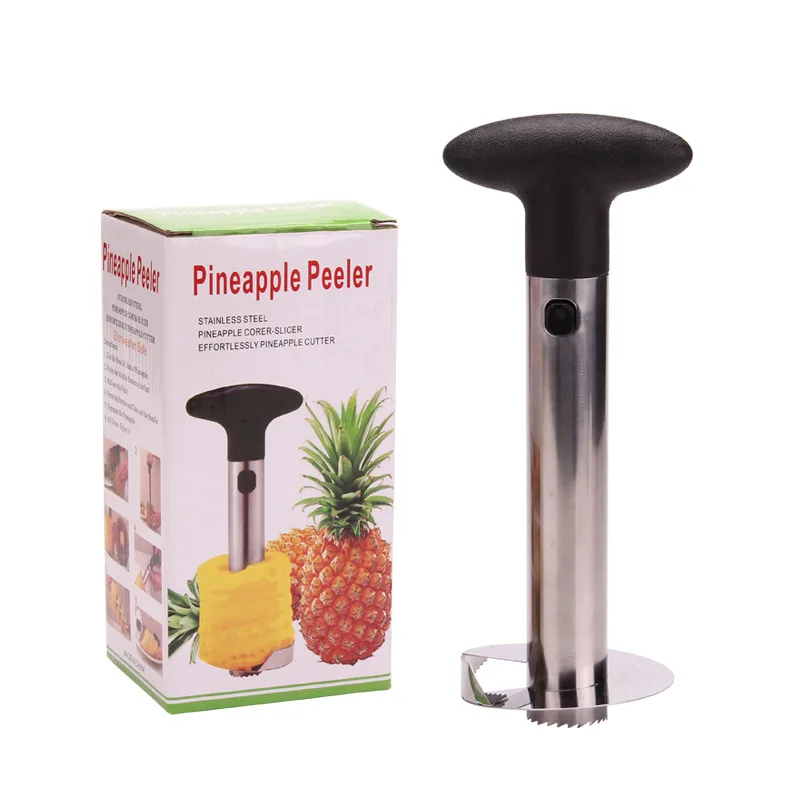1Pc Stainless Steel Easy to use Pineapple Peeler Accessories Pineapple Slicers Fruit Knife Cutter Corer Slicer Kitchen Tools
1Pc Stainless Steel Easy to use Pineapple Peeler Accessories Pineapple Slicers Fruit Knife Cutter Corer Slicer Kitchen Tools
