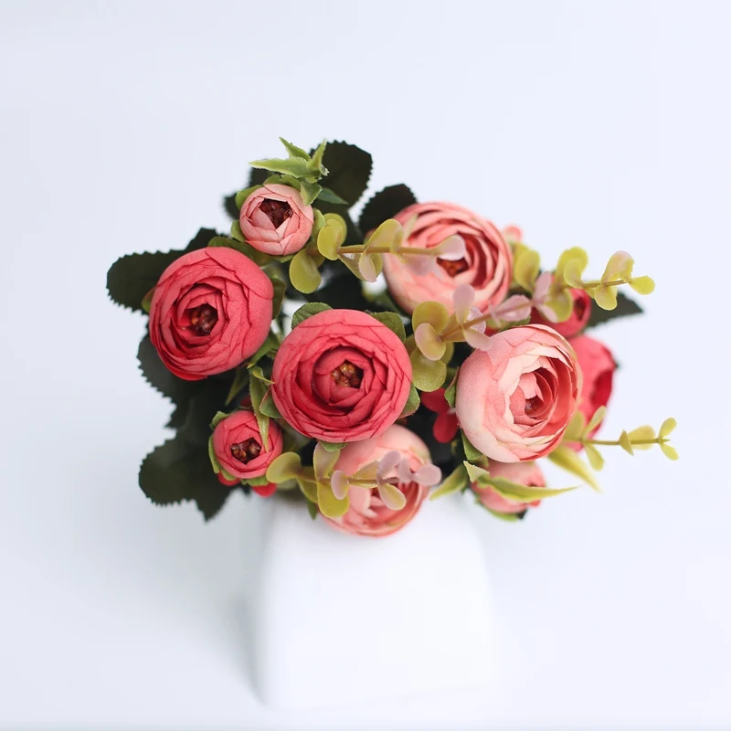 1 Bundle Tea Roses Bouquet Vases for Home Decor Scrapbooking Christmas Wedding Bridal Accessories Clearance Artificial Flowers
1 Bundle Tea Roses Bouquet Vases for Home Decor Scrapbooking Christmas Wedding Bridal Accessories Clearance Artificial Flowers