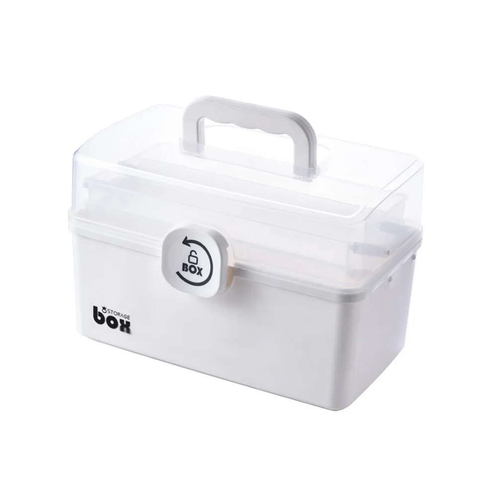 MultiFunctional Plastic Portable First Aid Kit Family Storage Organizer Emergency Kit Container for Medicines Cabinet Pill Box
MultiFunctional Plastic Portable First Aid Kit Family Storage Organizer Emergency Kit Container for Medicines Cabinet Pill Box