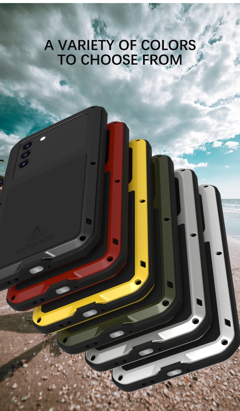 Luxury Anti Fall Case for Samsung Galaxy Galaxy S21 Ultra Plus Shock Dirt Proof Water Resistant Metal Armor Cover Coque
Luxury Anti Fall Case for Samsung Galaxy Galaxy S21 Ultra Plus Shock Dirt Proof Water Resistant Metal Armor Cover Coque