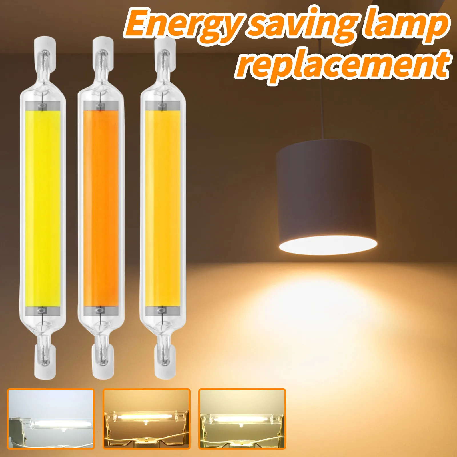 R7s Led 78mm/118mm 20w R7s Spotlight 220v Cob Lamp Bulb Glass Tube Replace 20w Halogen Lamp Light Corn Glass Tube Lights
R7s Led 78mm/118mm 20w R7s Spotlight 220v Cob Lamp Bulb Glass Tube Replace 20w Halogen Lamp Light Corn Glass Tube Lights