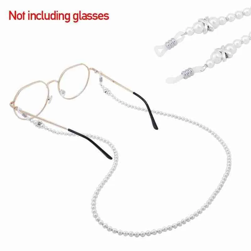 Модный шнур для очков с имитацией жемчуга и бусинами шнур для очков для чтения солнцезащитные очки Нескользящая цепочка держатель Веревка ... 
Модный шнур для очков с имитацией жемчуга и бусинами шнур для очков для чтения солнцезащитные очки Нескользящая цепочка держатель Веревка ...