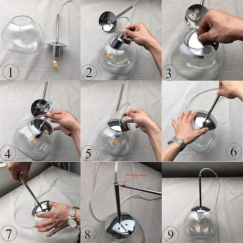 Lava chandelier 220V Modern LED Glass Chandelier Ball Melt LED Pendant Lamps Vintage Hanging Lamps for Bar Kitchen Living Room 
Lava chandelier 220V Modern LED Glass Chandelier Ball Melt LED Pendant Lamps Vintage Hanging Lamps for Bar Kitchen Living Room