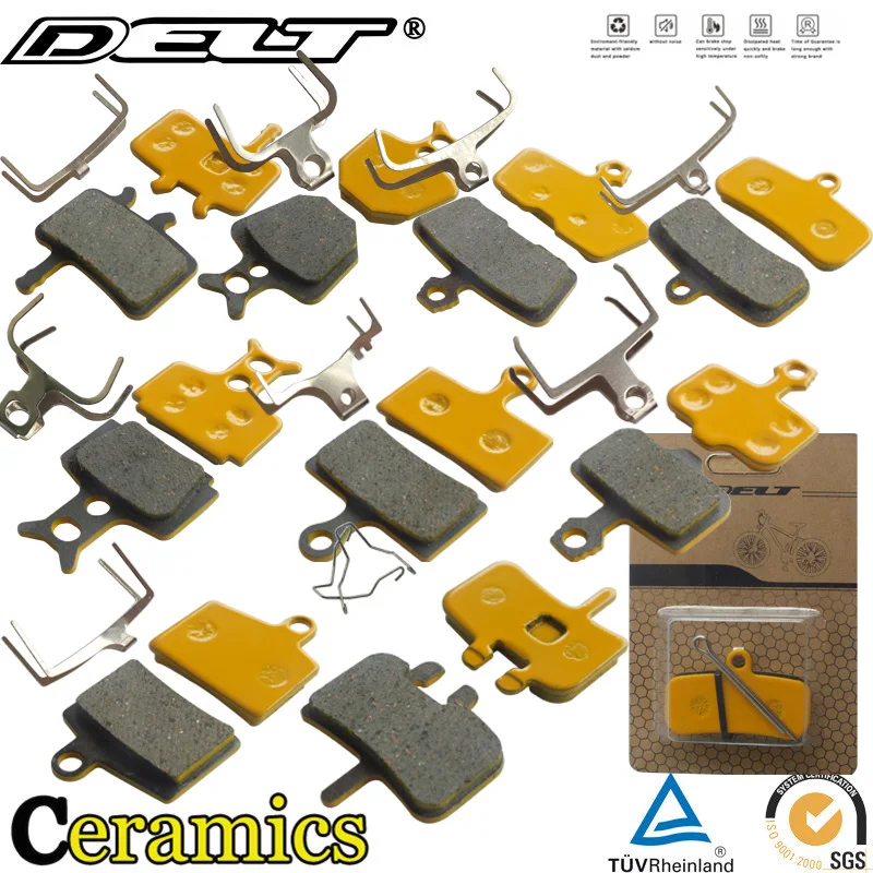 2 Pair Ceramics Bicycle Disc Brake Pads E-BIKE For SHIMANO SRAM AVID ZOOM FORMULA 355 BB7 Hayes 596 MAGURA Accessories
2 Pair Ceramics Bicycle Disc Brake Pads E-BIKE For SHIMANO SRAM AVID ZOOM FORMULA 355 BB7 Hayes 596 MAGURA Accessories