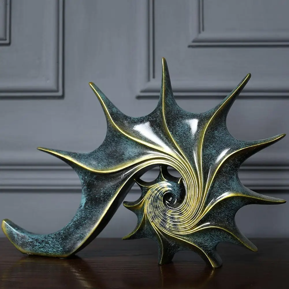 Abstract Personality Conch Ornaments Sculpture Crafts Counter Bar Cabinet Wine Furnishings Room Living Porch V4U3
Abstract Personality Conch Ornaments Sculpture Crafts Counter Bar Cabinet Wine Furnishings Room Living Porch V4U3