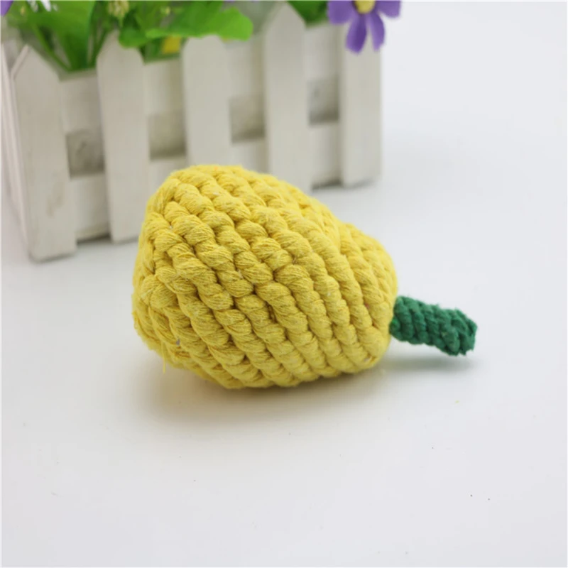 Pet supplies cotton rope pear dog toy molar tooth cleaning cotton rope woven pet toyQ167
Pet supplies cotton rope pear dog toy molar tooth cleaning cotton rope woven pet toyQ167