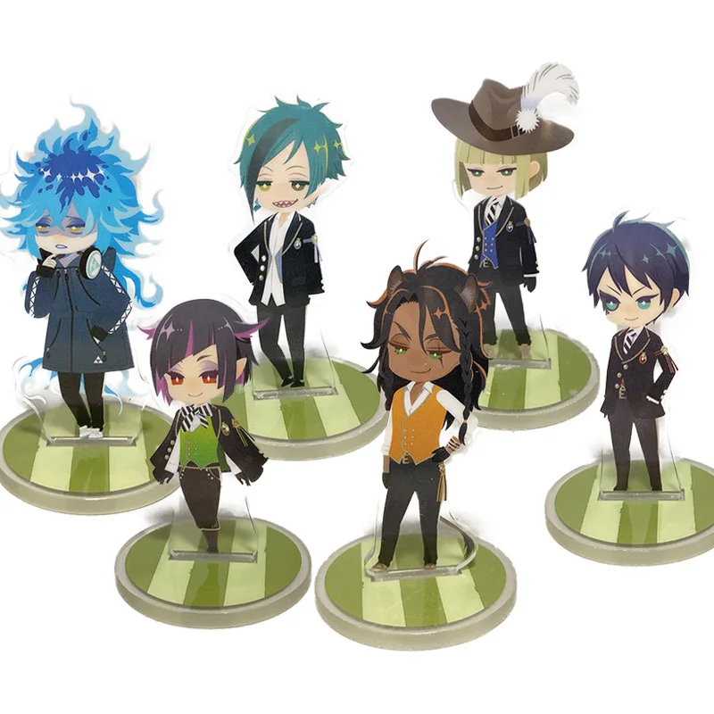 6-8cm Japan Twisted Wonderland Acrylic Action Figure Stand Model Plate Desk Decor Cosplay Azul Leona Jade Floyd Xmas Keychains
6-8cm Japan Twisted Wonderland Acrylic Action Figure Stand Model Plate Desk Decor Cosplay Azul Leona Jade Floyd Xmas Keychains