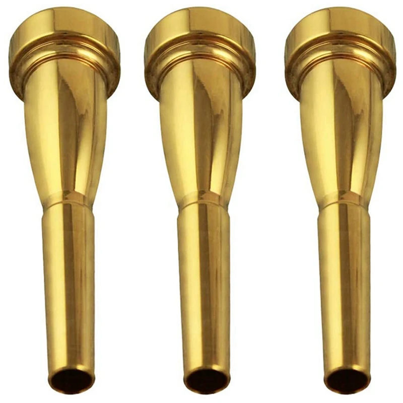 3 Pcs Trumpet Finger Buttons Valve Finger Trumpet Cap Screw Cover & 3 Pcs 3C/5C/7C Trumpet Mouthpiece Golden
3 Pcs Trumpet Finger Buttons Valve Finger Trumpet Cap Screw Cover & 3 Pcs 3C/5C/7C Trumpet Mouthpiece Golden