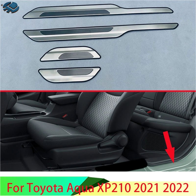 Для Toyota Aqua XP210 2021 2022 наружная панель из нержавеющей стали для порога, Накладка на порог, защитная накладка
Для Toyota Aqua XP210 2021 2022 наружная панель из нержавеющей стали для порога, Накладка на порог, защитная накладка