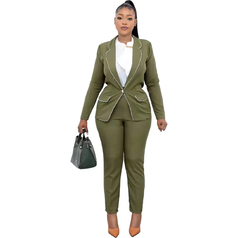 Two Piece Sets New Arrival Women Blazer Coat And Pants Suits Autumn Winter Office Jacket Suit Female Fashion Formal Streetwear
Two Piece Sets New Arrival Women Blazer Coat And Pants Suits Autumn Winter Office Jacket Suit Female Fashion Formal Streetwear