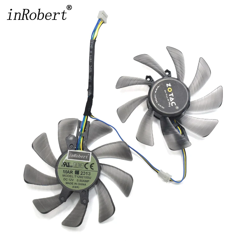 Новый вентилятор охлаждения 85 мм T129215SU для замены графической карты ZOTAC GTX 650 650TI BOOST-2GD5 GTX 660 -2GD5 HA 
Новый вентилятор охлаждения 85 мм T129215SU для замены графической карты ZOTAC GTX 650 650TI BOOST-2GD5 GTX 660 -2GD5 HA