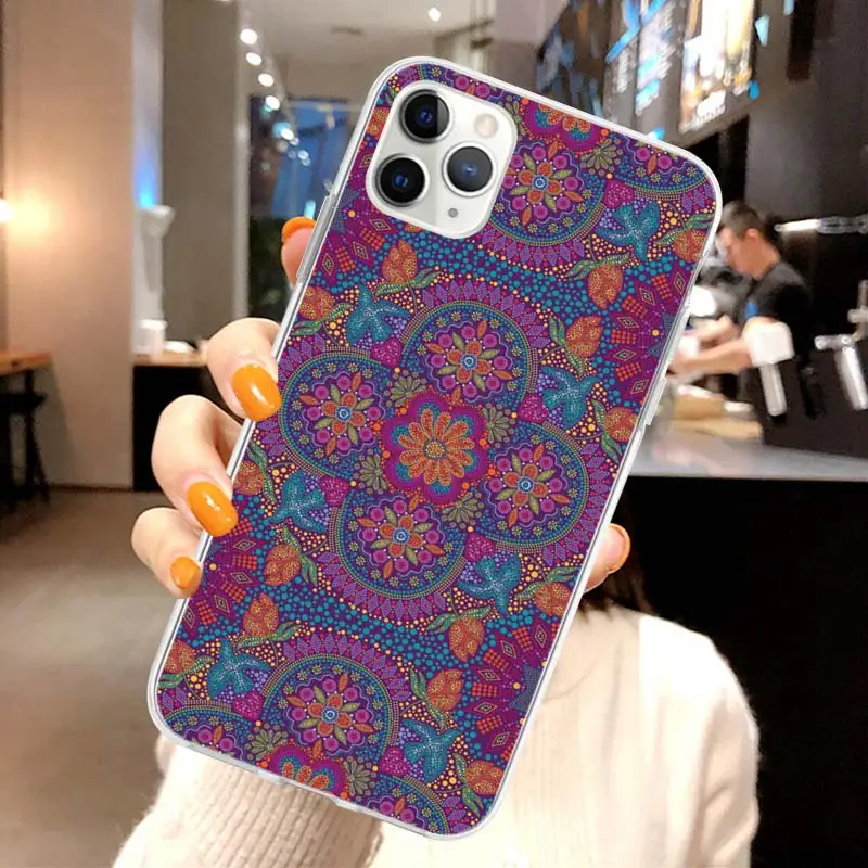 Dreamcatcher Mandala Case for Apple iPhone 12 Mini 11 Pro X XR XS Max 7 8 6 6S Plus 5 5S SE 2020 Black Silicone Phone Cover
Dreamcatcher Mandala Case for Apple iPhone 12 Mini 11 Pro X XR XS Max 7 8 6 6S Plus 5 5S SE 2020 Black Silicone Phone Cover