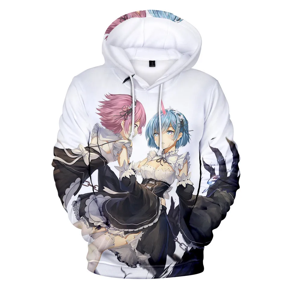 Толстовка с капюшоном «Re ZERO Start Life in other World» для мужчин и женщин
Толстовка с капюшоном «Re ZERO Start Life in other World» для мужчин и женщин