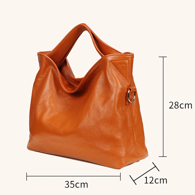 Soft Genuine leather Women handbags Cross-Section Portable Shoulder Bag Vintage Messenger Simple Handbag big Tote Crossbody ba
Soft Genuine leather Women handbags Cross-Section Portable Shoulder Bag Vintage Messenger Simple Handbag big Tote Crossbody ba