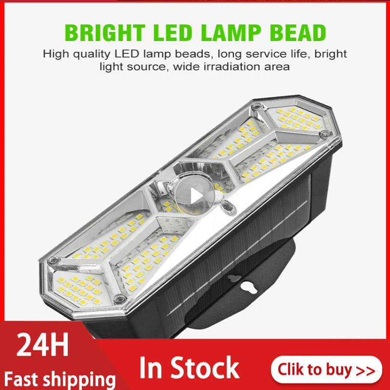 LED Solar Light Outdoor Solar Lamp 3 Mode Motion Sensor Garden Waterproof Exterior Solar Energy Wall Street Lights For Home
LED Solar Light Outdoor Solar Lamp 3 Mode Motion Sensor Garden Waterproof Exterior Solar Energy Wall Street Lights For Home