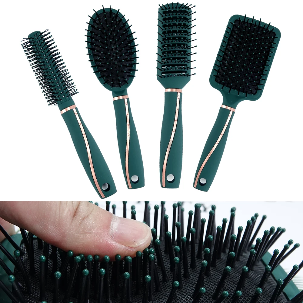 Anti-Static Detangling Hair Brush Scalp Massage Air cushion Hair Comb for Salon Curly Detangler Women Men Hairbrush 4Pcs Set New
Anti-Static Detangling Hair Brush Scalp Massage Air cushion Hair Comb for Salon Curly Detangler Women Men Hairbrush 4Pcs Set New