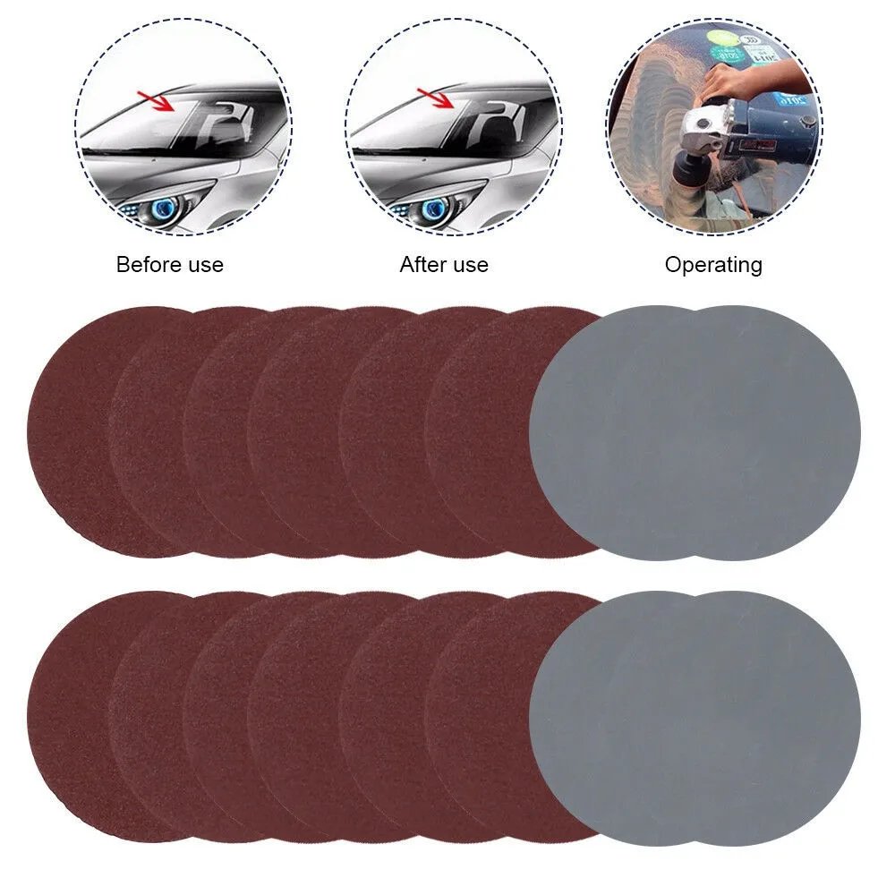 100 Pcs 3'' 75mm Hook & Loop Sander Sanding Discs Pads 80 - 3000 Grit Sandpaper Polishing Tool Parts
100 Pcs 3'' 75mm Hook & Loop Sander Sanding Discs Pads 80 - 3000 Grit Sandpaper Polishing Tool Parts