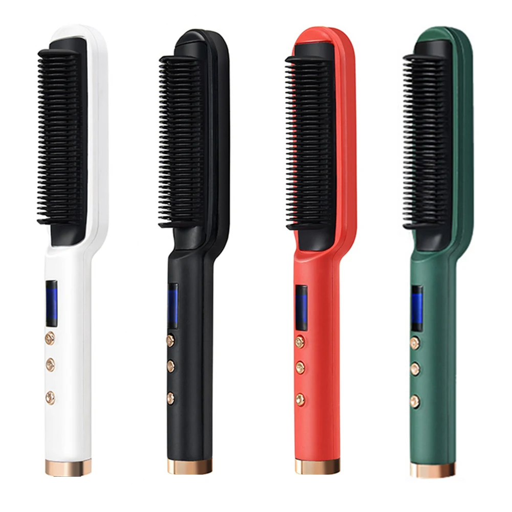 LCD Screen Hot Air Comb Multifunction Hairstyle Straightener Ceramic Hair Curler Brush Hair Comb Straighteners Curling Hair Iron
LCD Screen Hot Air Comb Multifunction Hairstyle Straightener Ceramic Hair Curler Brush Hair Comb Straighteners Curling Hair Iron