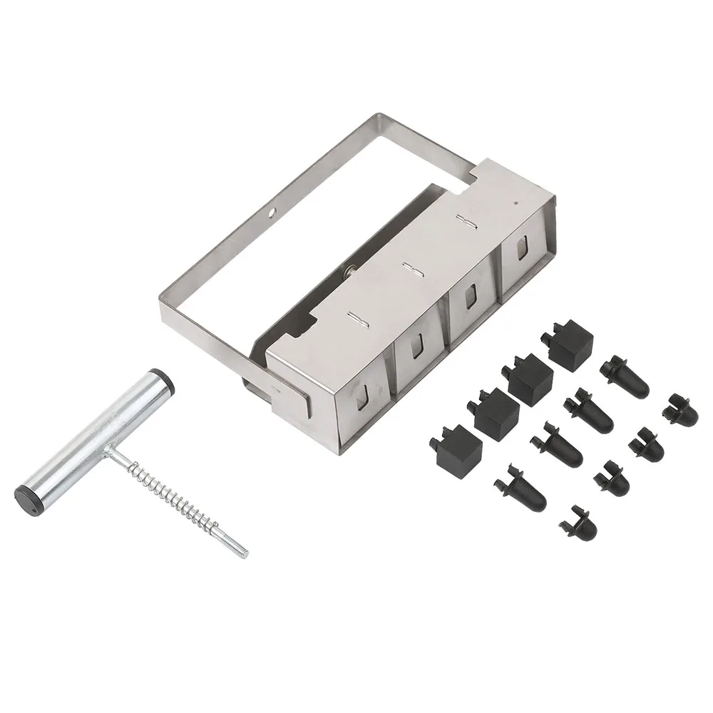 Handheld Soil Blocker 2-Inch Seedling Soil Block Maker with Dibbles Dibbers 50pcs Reusable Plant Label Marker for Garden Prep
Handheld Soil Blocker 2-Inch Seedling Soil Block Maker with Dibbles Dibbers 50pcs Reusable Plant Label Marker for Garden Prep