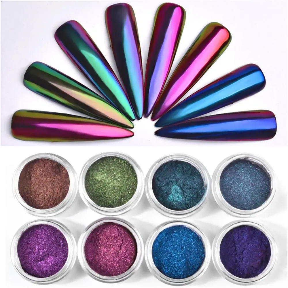 New Fashion Manicure Decor Optical Chameleon Mirror Powder Nail Art Glitter DIY Dust Chrome Pigment
New Fashion Manicure Decor Optical Chameleon Mirror Powder Nail Art Glitter DIY Dust Chrome Pigment