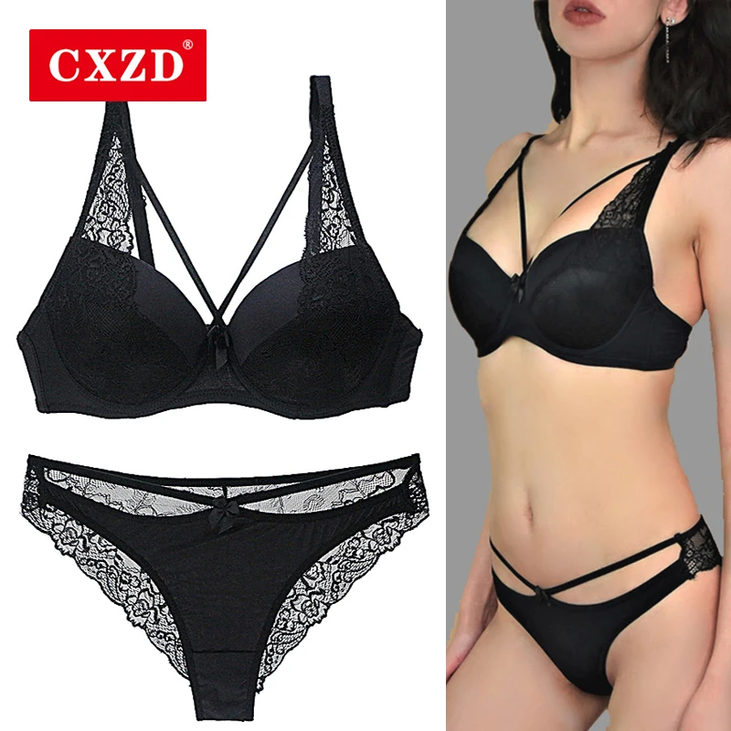 CXZD Women's Sexy Underwear Set Lingerie Bra Set Lace Sexy Top Push Up Plus Size Bra Set And Panty Set Bralette Thong Lingerie
CXZD Women's Sexy Underwear Set Lingerie Bra Set Lace Sexy Top Push Up Plus Size Bra Set And Panty Set Bralette Thong Lingerie
