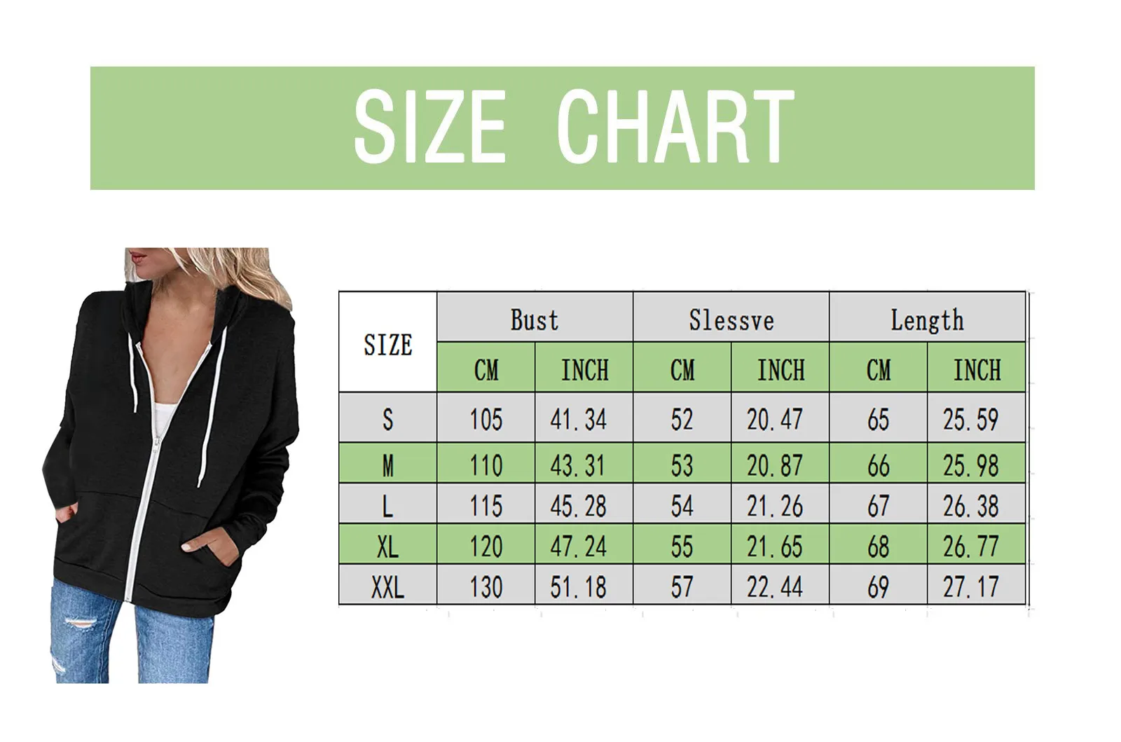Feitong Casual Hoodies Womens Hoodie Sweatshirt Top Harajuku Fashion Full Zip Long Sleeve Lightweight Sweatshirts Pockets Jacket
Feitong Casual Hoodies Womens Hoodie Sweatshirt Top Harajuku Fashion Full Zip Long Sleeve Lightweight Sweatshirts Pockets Jacket