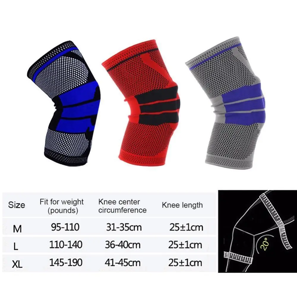 Single Fitness Running Cycling Knee Support Braces Elastic Nylon Sports Knee Pad Sleeve-Sized M(Gray)
Single Fitness Running Cycling Knee Support Braces Elastic Nylon Sports Knee Pad Sleeve-Sized M(Gray)
