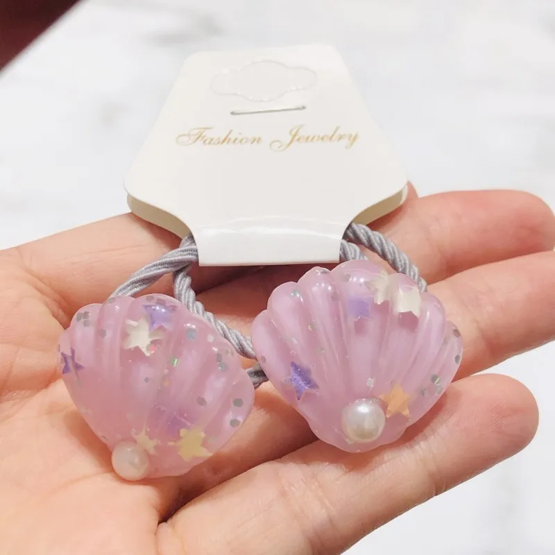 2Pcs Pearl Shell Girls Elastic Hair Bands Ponytail Holder Hair Ties Headband Scrunchie Hair Accessories for Children
2Pcs Pearl Shell Girls Elastic Hair Bands Ponytail Holder Hair Ties Headband Scrunchie Hair Accessories for Children