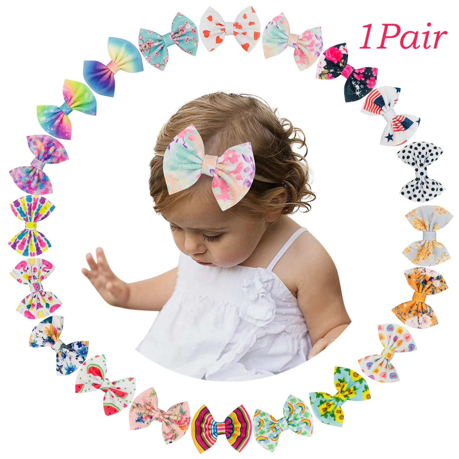 1 пара, Детские эластичные ленты для волос с бантом, # g
1 пара, Детские эластичные ленты для волос с бантом, # g