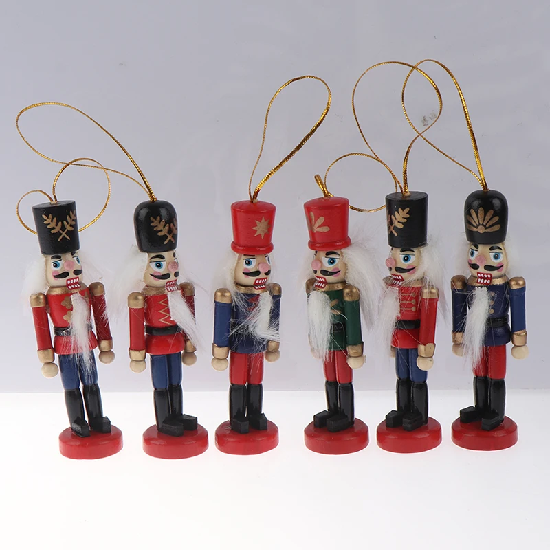 2020 Year 10cm Wooden Nutcracker Doll Soldier Puppet Christmas Kids Gifts New Year Christmas Tree Pendant Ornaments Decoration
2020 Year 10cm Wooden Nutcracker Doll Soldier Puppet Christmas Kids Gifts New Year Christmas Tree Pendant Ornaments Decoration