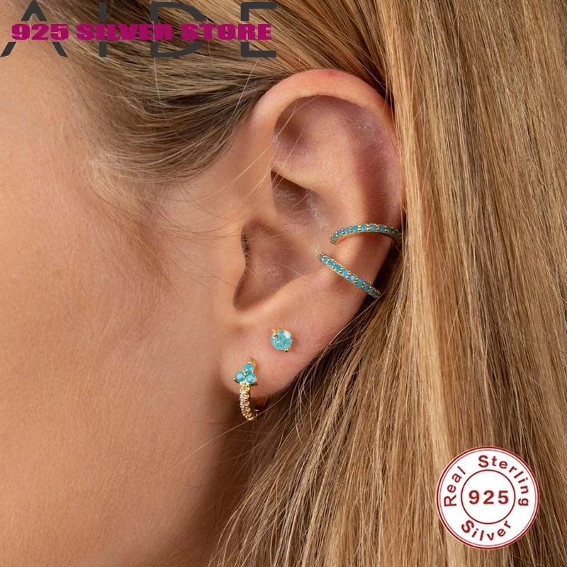 Aide 2020 Fashion Luxury 925 Sterling Silver Gold luxury Wild U-shaped Silver Earrings for women christmas gift korean jewelry 
Aide 2020 Fashion Luxury 925 Sterling Silver Gold luxury Wild U-shaped Silver Earrings for women christmas gift korean jewelry