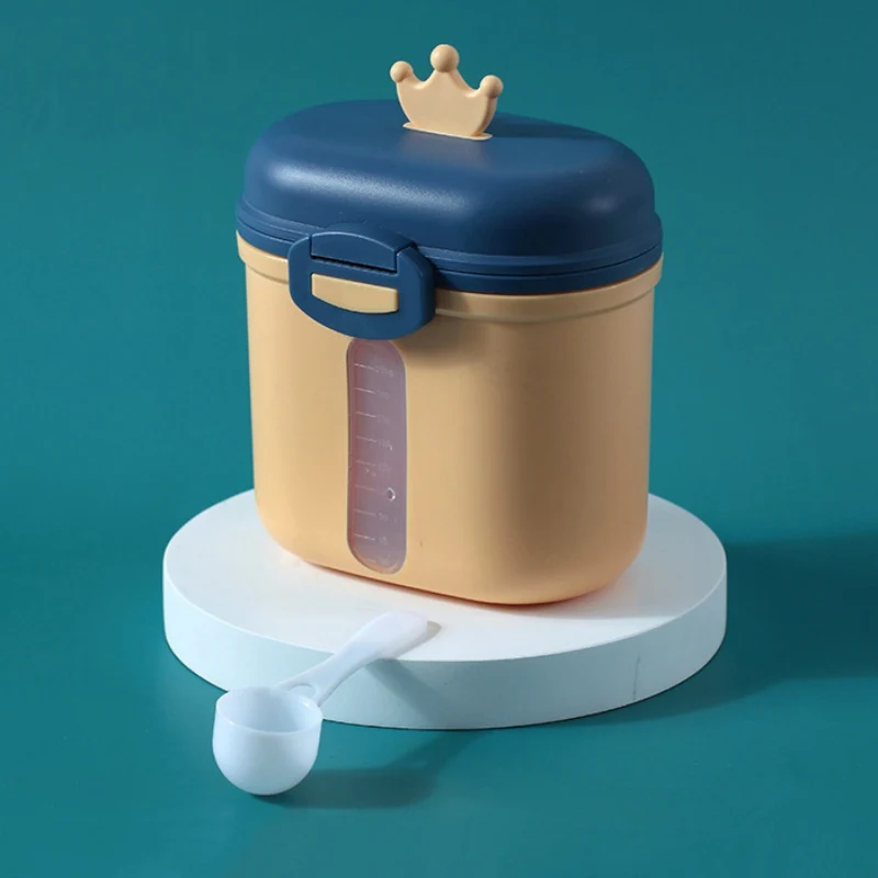 Double Sealing Preservation Crown Milk Powder Box Portable Hand Storage Can With Scale For Kids Outgoing
Double Sealing Preservation Crown Milk Powder Box Portable Hand Storage Can With Scale For Kids Outgoing