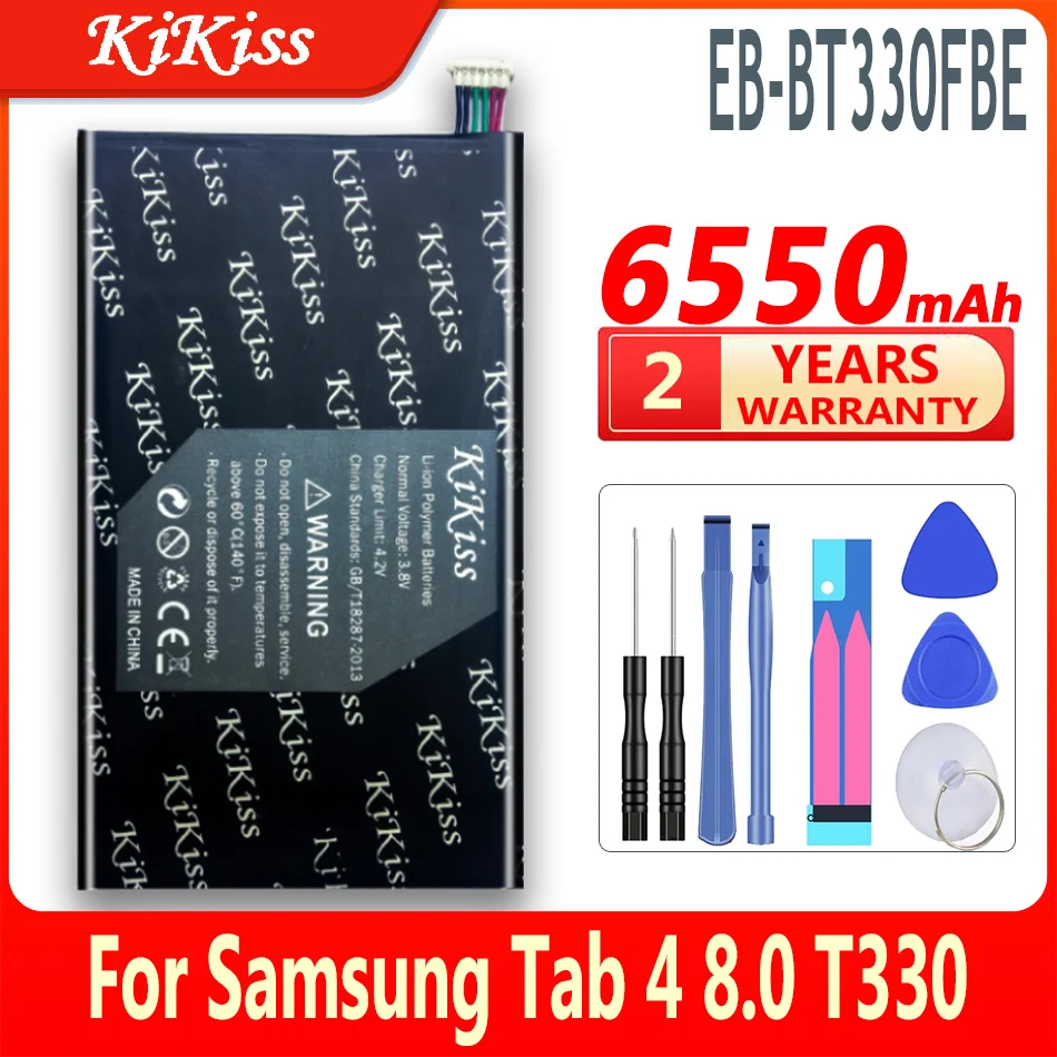Аккумулятор большой емкости 6550 мАч для Samsung GALAXY Tab4 Tab 4 8,0 SM T330 T331 T331C T335
Аккумулятор большой емкости 6550 мАч для Samsung GALAXY Tab4 Tab 4 8,0 SM T330 T331 T331C T335