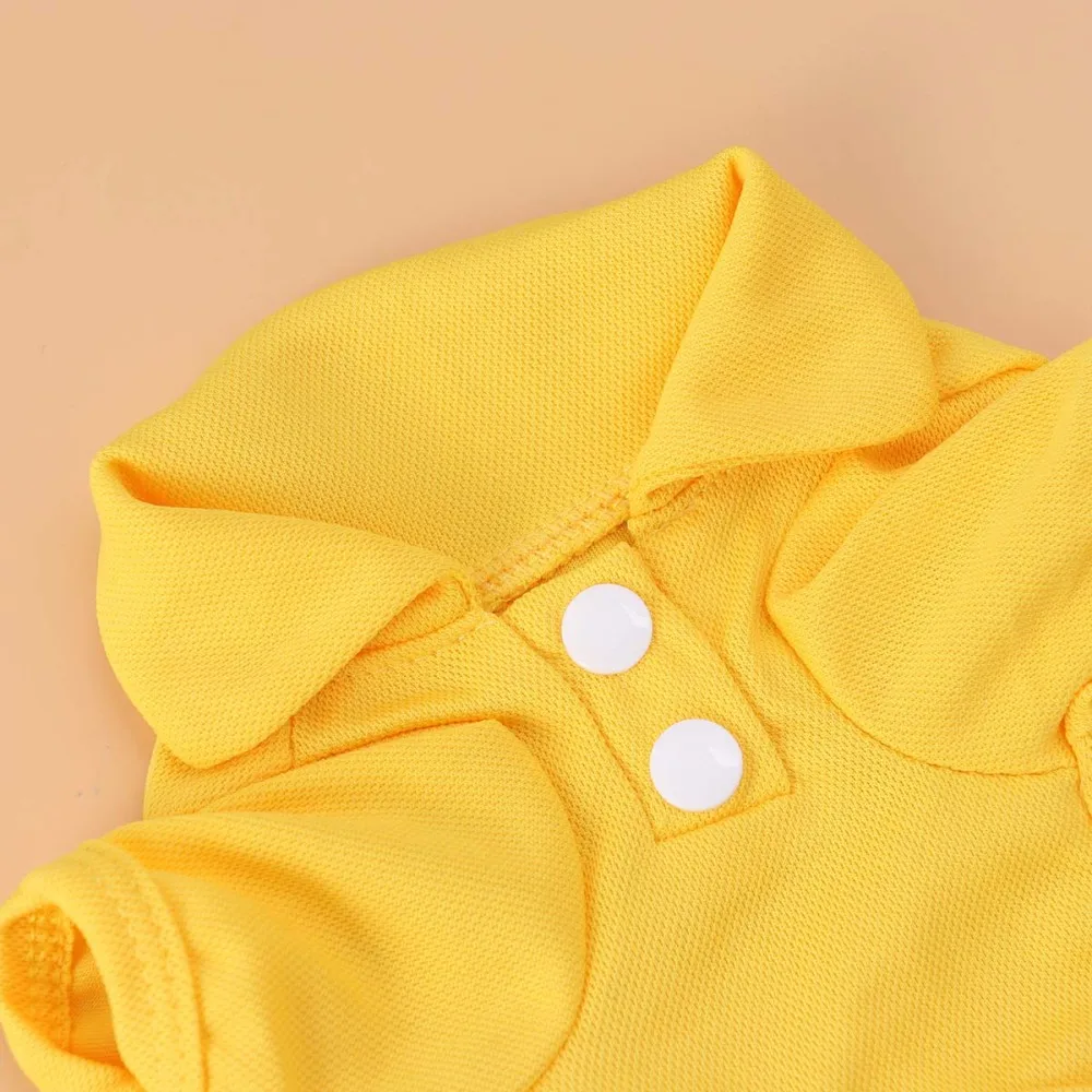 4PCS Pure Color Pet Dog T Shirt Summer Pets Dogs Clothing Short Sleeve T-Shirts for Small Dogs - Size XS 
4PCS Pure Color Pet Dog T Shirt Summer Pets Dogs Clothing Short Sleeve T-Shirts for Small Dogs - Size XS