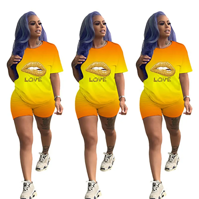 High-Quality Solid Color Printed Short-Sleeved Shorts Women's Suits, Outdoor Sports, Leisure And Entertainment Women's Suits
High-Quality Solid Color Printed Short-Sleeved Shorts Women's Suits, Outdoor Sports, Leisure And Entertainment Women's Suits