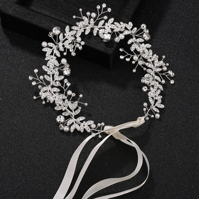 Rbxibibx Headband Rhinestone Pearl Jewelry Women Wedding Hair Band Handmade Decor Bride Headband Girl Gifts 
Rbxibibx Headband Rhinestone Pearl Jewelry Women Wedding Hair Band Handmade Decor Bride Headband Girl Gifts