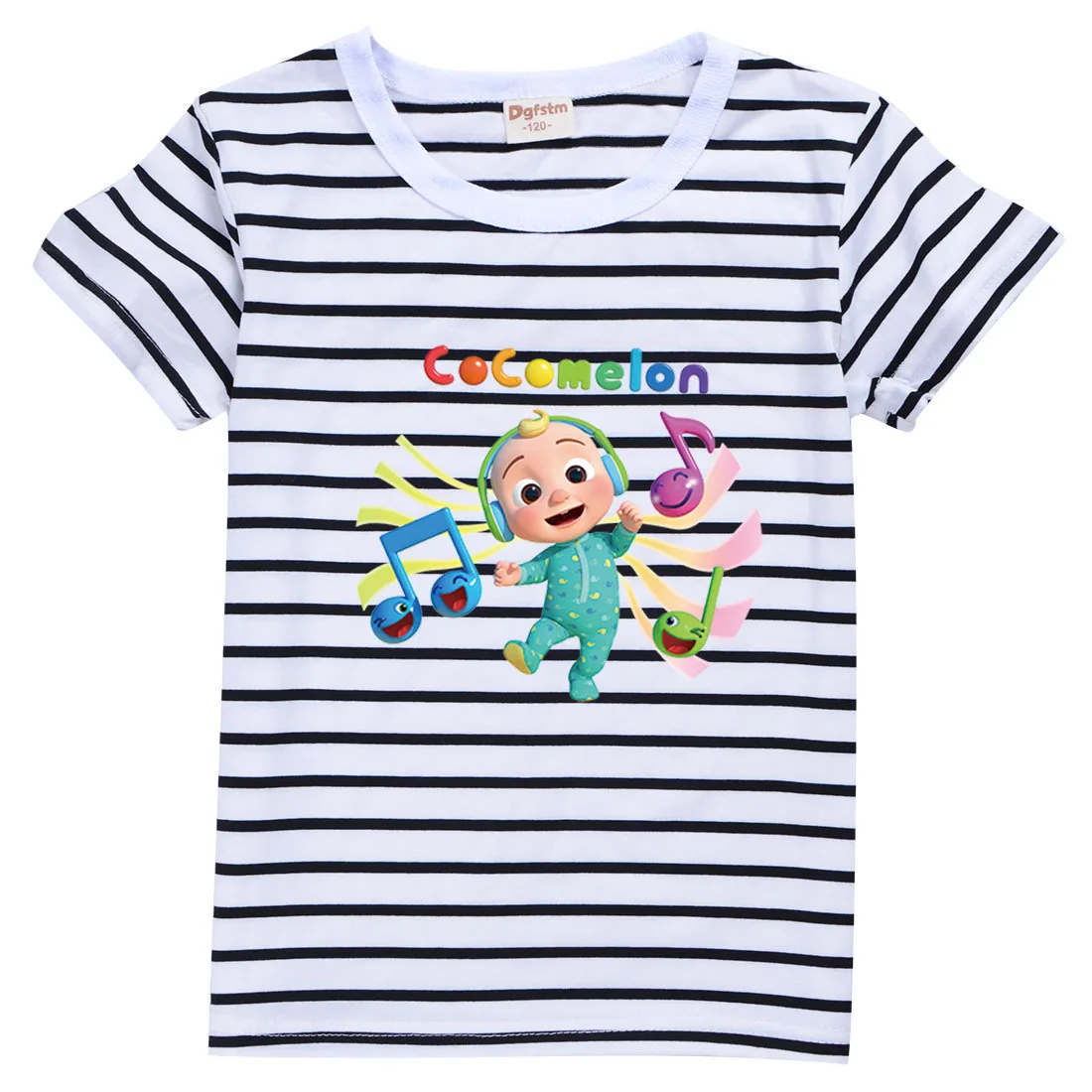 2021 Summer Cute Cocomelon T Shirt Boys Fashion Short Sleeves T-shirt for Girl Striped Round Neck Top Tee Kids Clothes Wholesale
2021 Summer Cute Cocomelon T Shirt Boys Fashion Short Sleeves T-shirt for Girl Striped Round Neck Top Tee Kids Clothes Wholesale