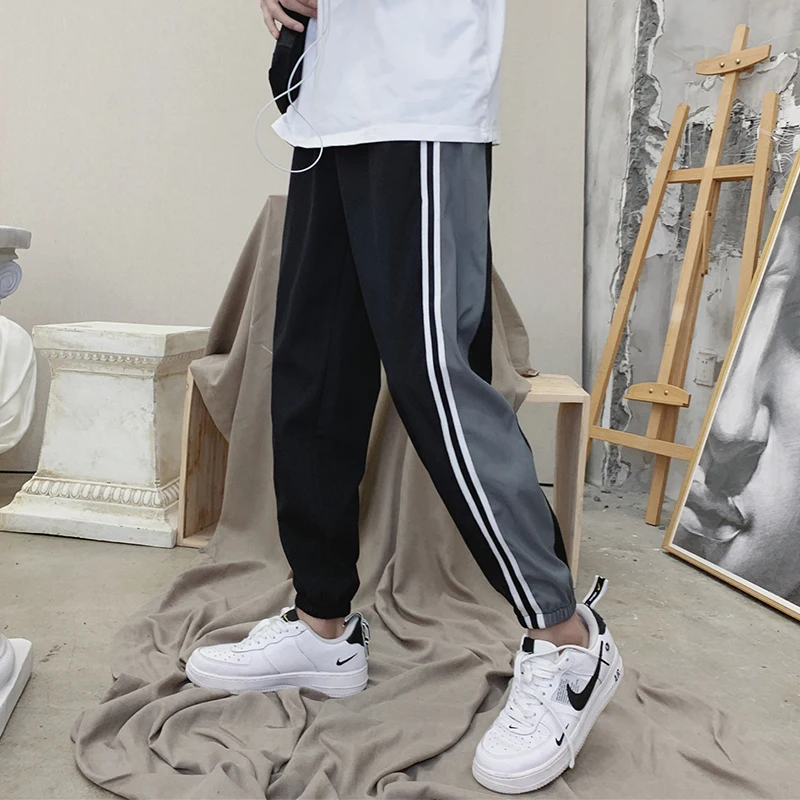 Мужская длина голеностопного сустава jogger брюки мужские спортивные штаны 5xl 2019