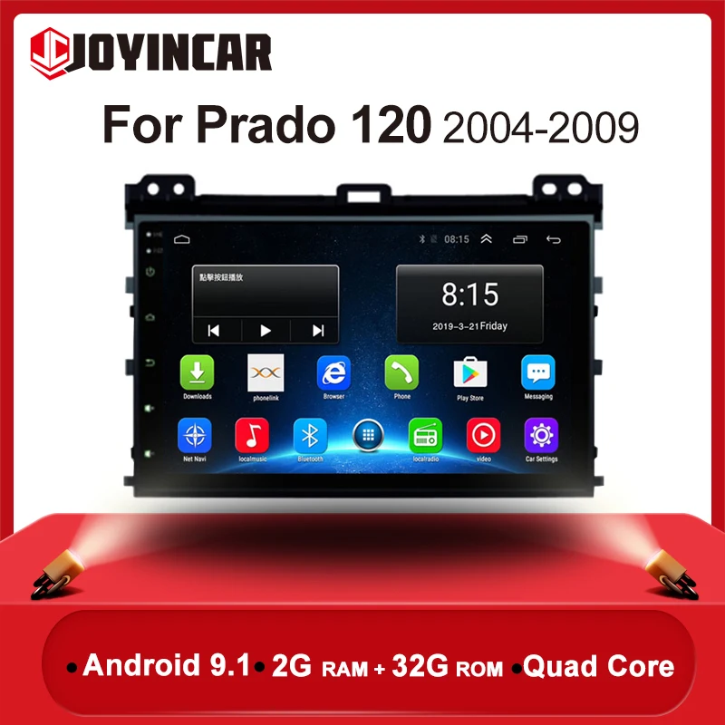 Автомагнитола для TOYOTA PRADO Land Cruiser, Android 9,1, 120-2004, 9-дюймовый сенсорный экран, автомобильный мультимедийный mp5-плеер, GPS-навигация, Wi-Fi
Автомагнитола для TOYOTA PRADO Land Cruiser, Android 9,1, 120-2004, 9-дюймовый сенсорный экран, автомобильный мультимедийный mp5-плеер, GPS-навигация, Wi-Fi