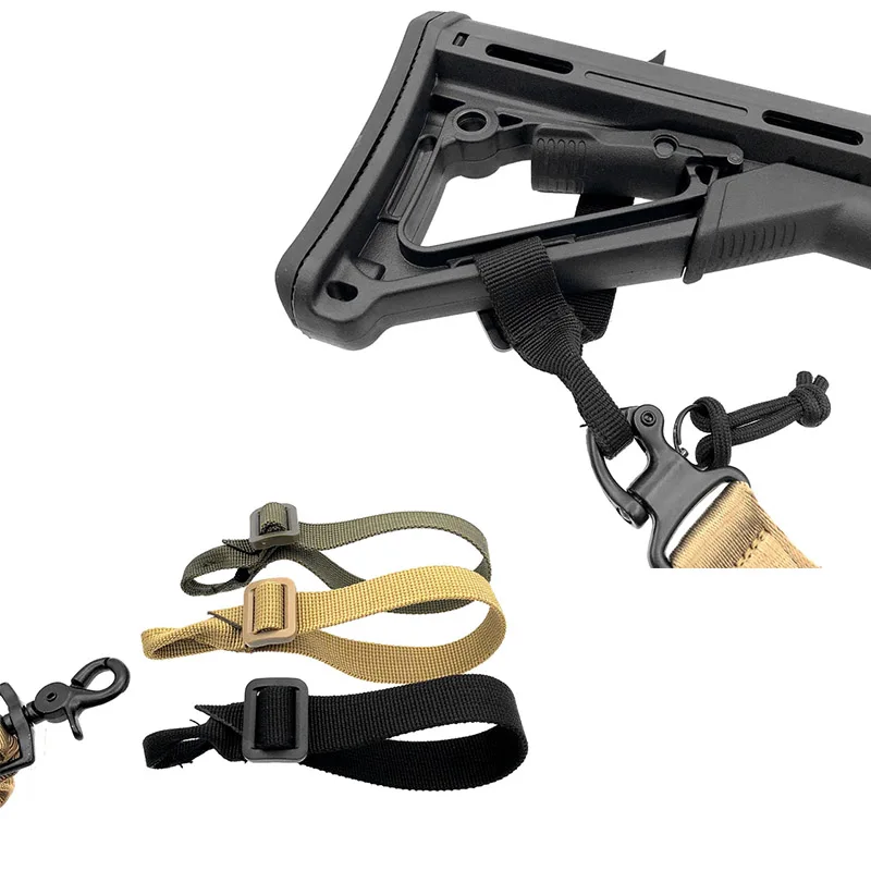 Tactical Buttstock Sling Strap Loop Adapter Webbing Gun Rope Attachment Adjustable Airsoft Hunting Accessories
Tactical Buttstock Sling Strap Loop Adapter Webbing Gun Rope Attachment Adjustable Airsoft Hunting Accessories