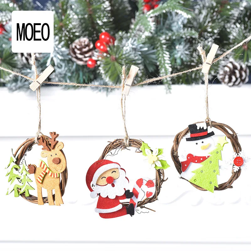 Creative Christmas Garland Round Non-woven Rattan Pendant Christmas Tree Hanging Ornament рождество
Creative Christmas Garland Round Non-woven Rattan Pendant Christmas Tree Hanging Ornament рождество