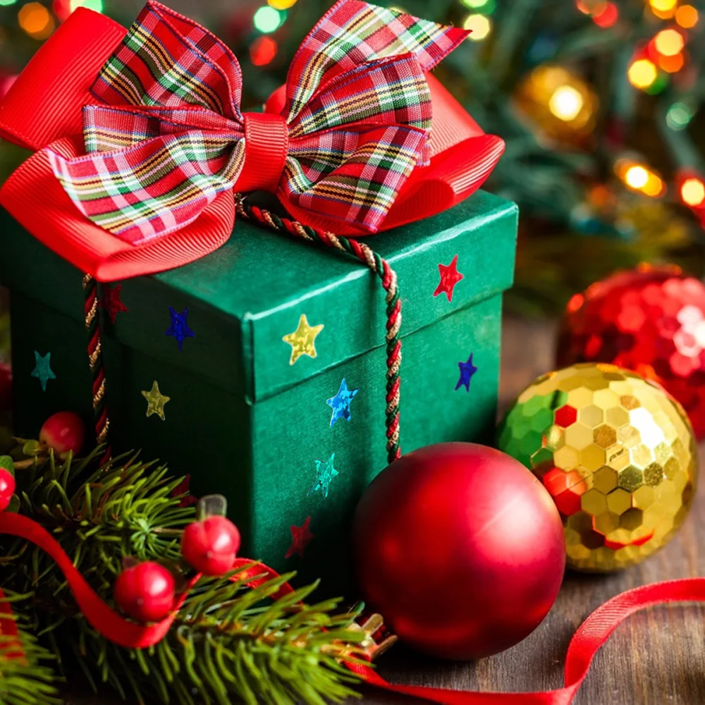 NUOLUX Pack of 960pcs 1cm Self Adhesive Assorted Colors Shiny Sparkle Star Stickers Kids Students Rewards Teachers Supplies
NUOLUX Pack of 960pcs 1cm Self Adhesive Assorted Colors Shiny Sparkle Star Stickers Kids Students Rewards Teachers Supplies