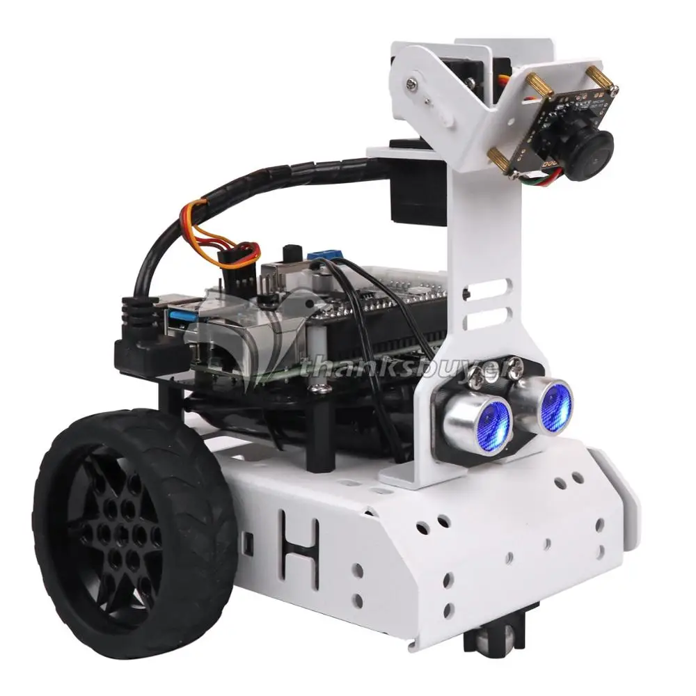 GoGoPi Smart Robot Car Kit Unassembled AI Tracking Robotic Car w/ Control Board For Raspberry Pi 4B 2G or 4G
GoGoPi Smart Robot Car Kit Unassembled AI Tracking Robotic Car w/ Control Board For Raspberry Pi 4B 2G or 4G