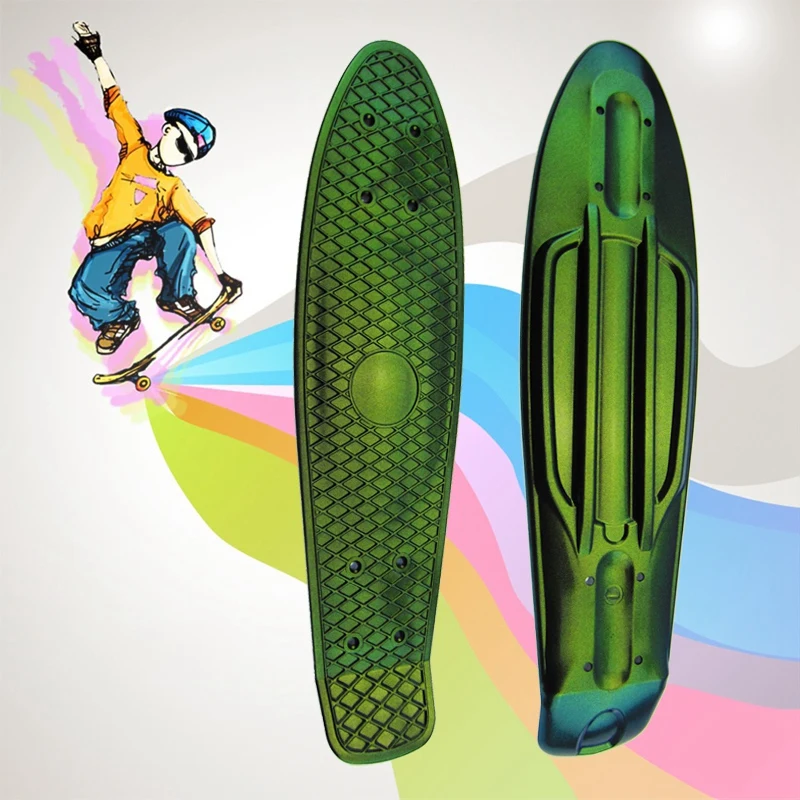 22 Inch Children Teenagers Fish Board Cruiser Skate Board PP Non-Slip Scooters Retro Printed SkateBoard
22 Inch Children Teenagers Fish Board Cruiser Skate Board PP Non-Slip Scooters Retro Printed SkateBoard